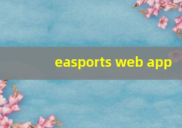 easports web app